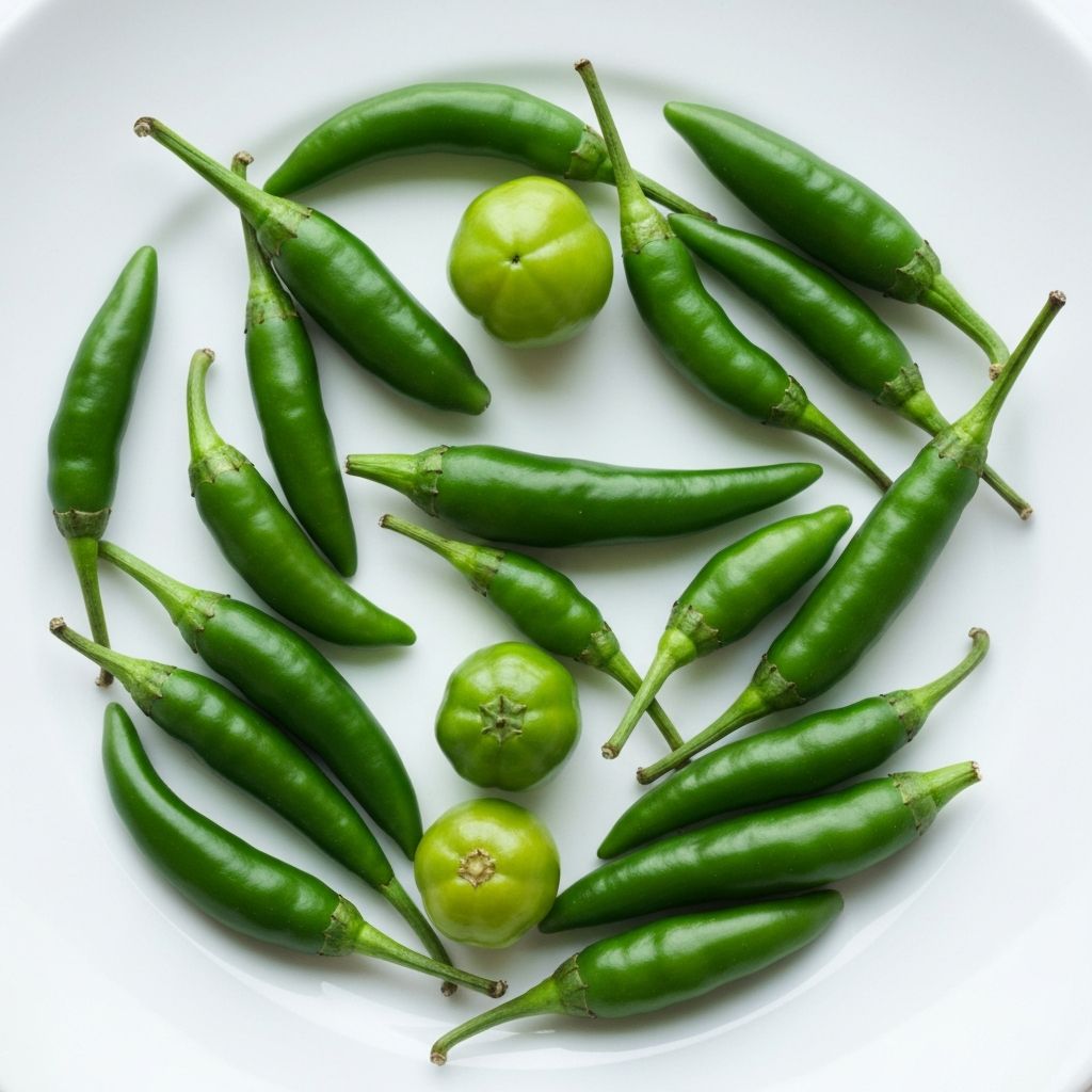 Green Chilli - Long, Medium