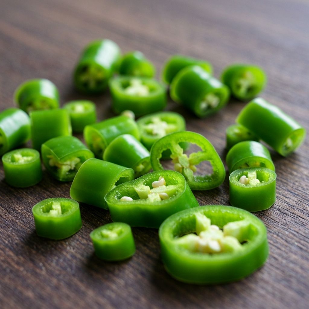 Green Chilli - Long, Medium view 3